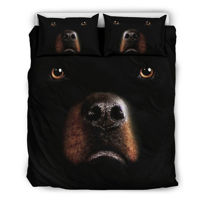 Amazing Rottweiler Dog Art Print Bedding Set-Free Shipping