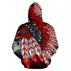 Custom Scull War Chief Hoodie